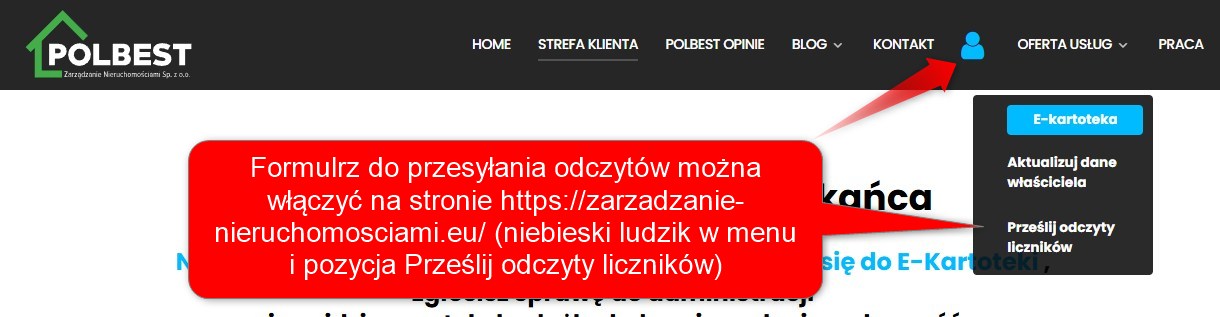 formularz odczyty licznikow wlaczenie